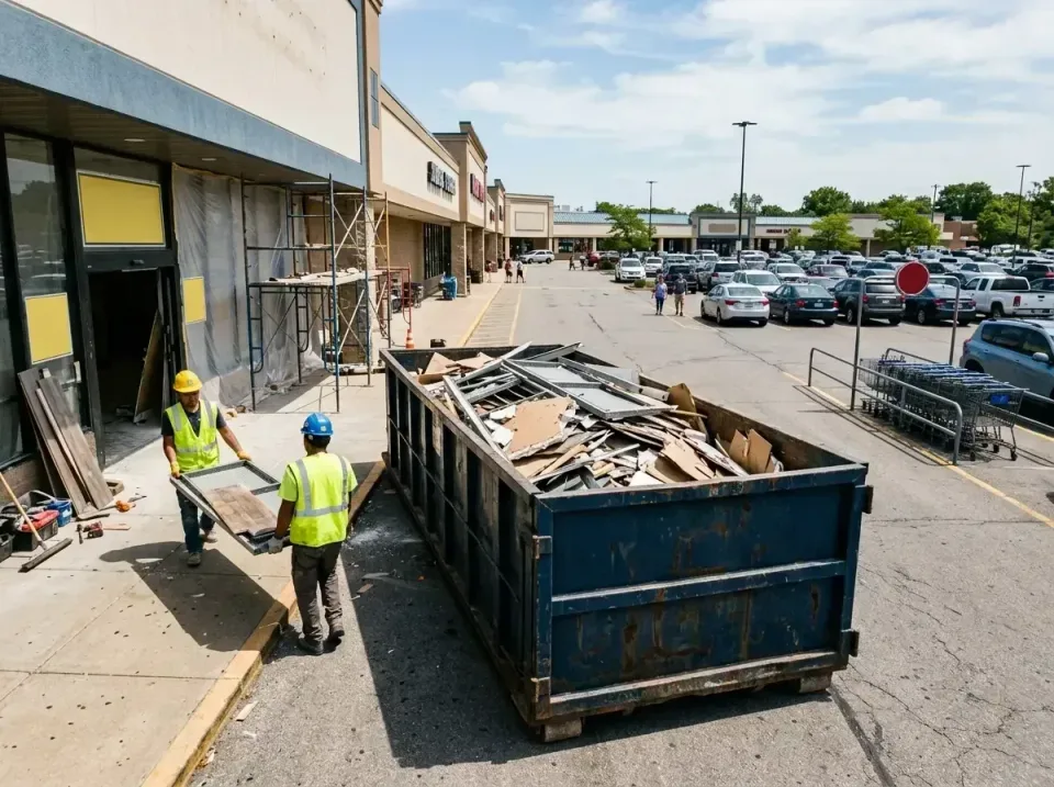 retail-store-renovation-debris-003 — frequently asked questions, Roll-off Dumpster Rentals in Lake Crystal, MN